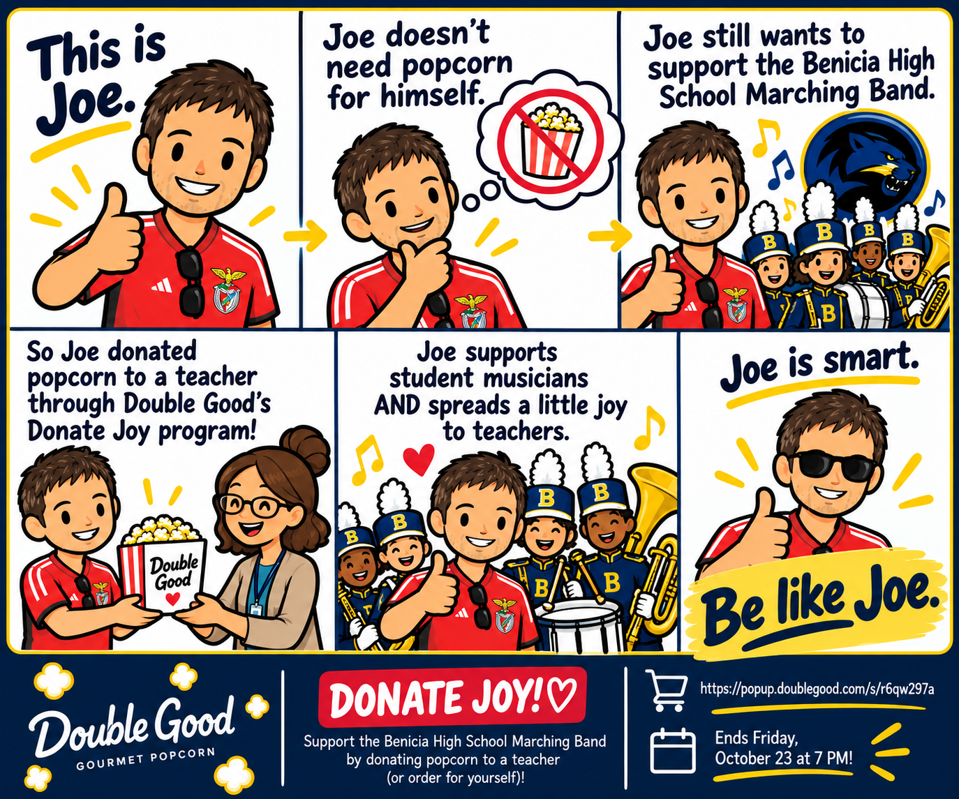 Be Like Joe Comic Issue #1: How Joe Started a Contagious Trend